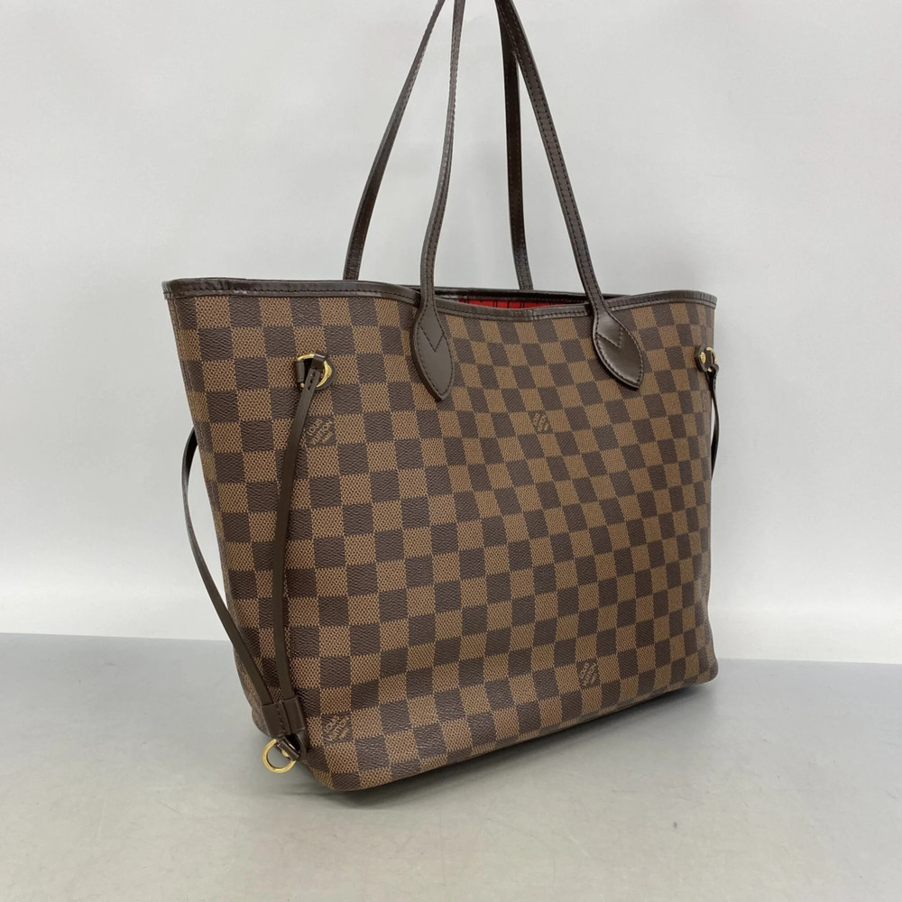 LOUIS VUITTON Brown Damier Neverfull MM Tote Bag - Picture 2 of 11